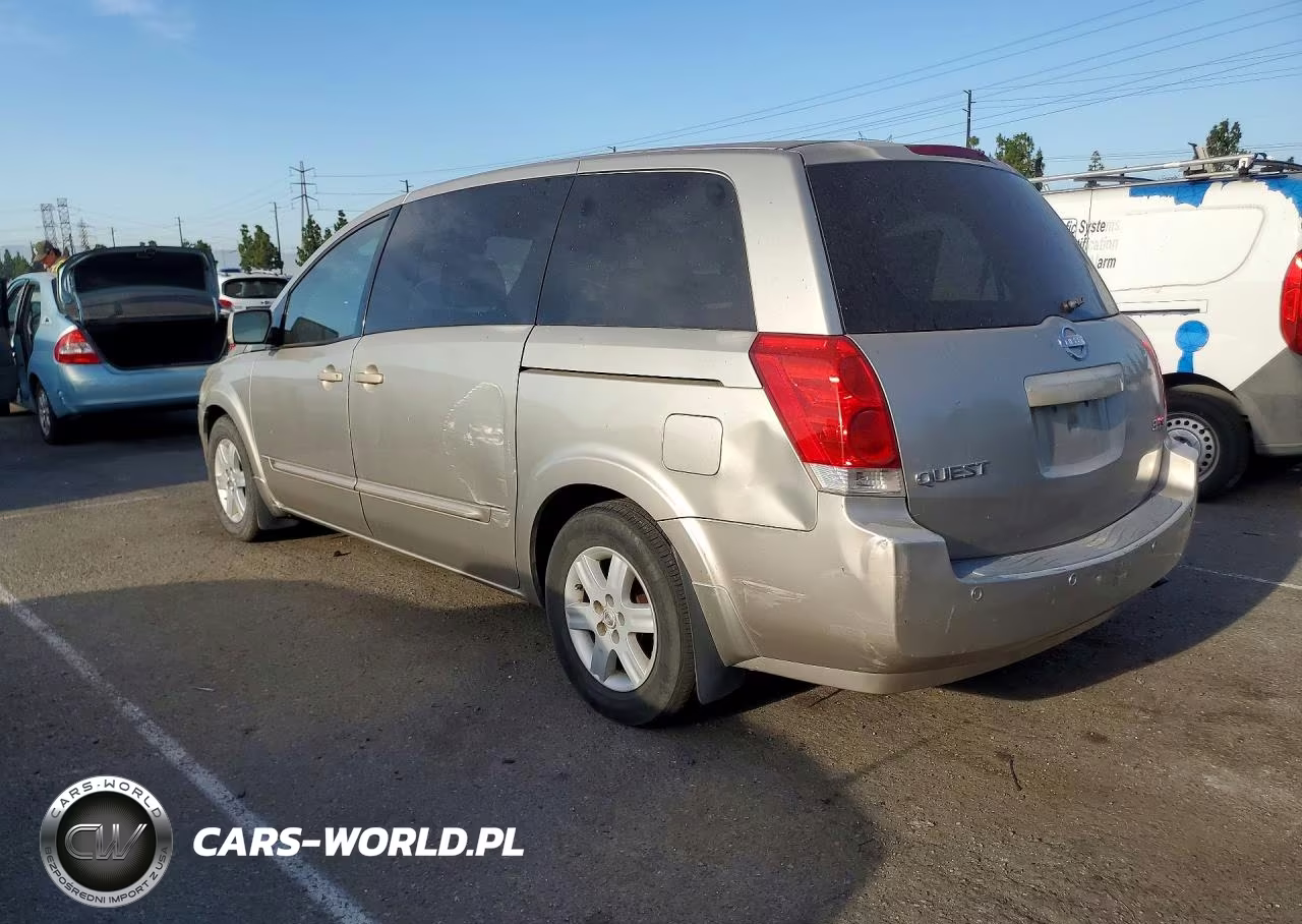 2004 Nissan Quest S VIN:5N1BV28U44N342679 - 2