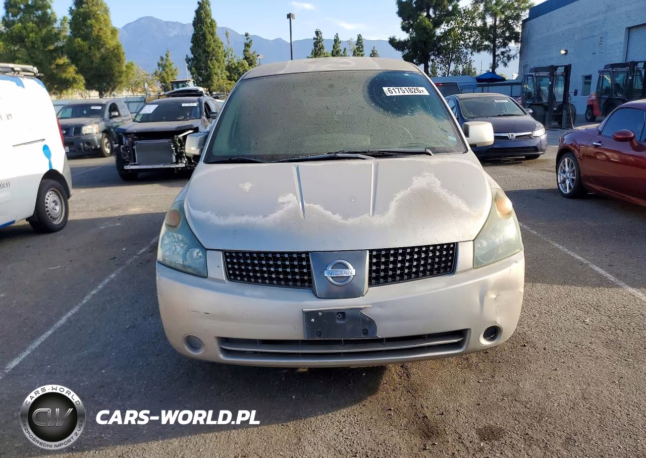 2004 Nissan Quest S VIN:5N1BV28U44N342679 - 5