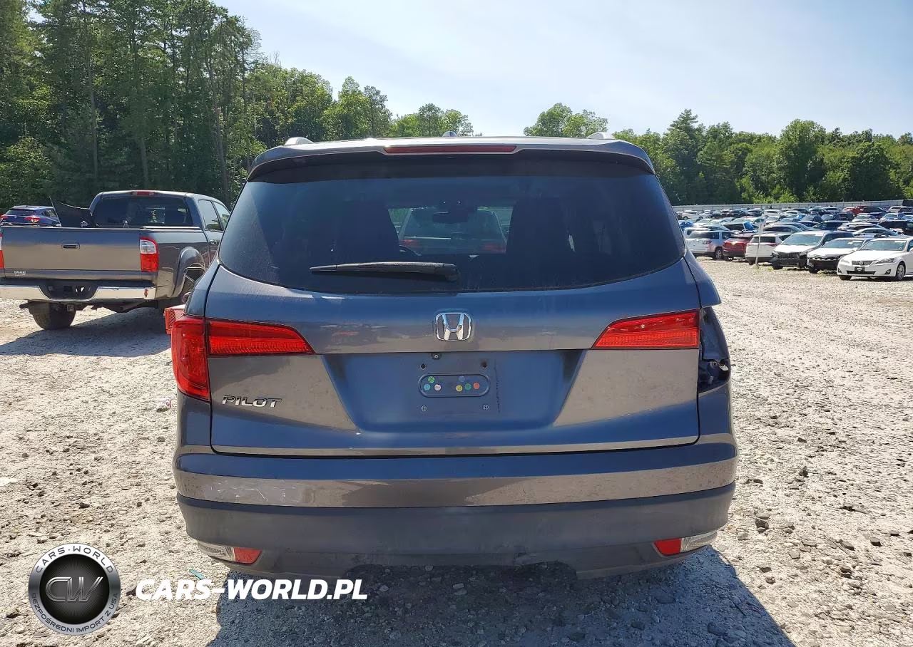 2016 Honda Pilot Exl VIN:5FNYF5H66GB017968 - 6