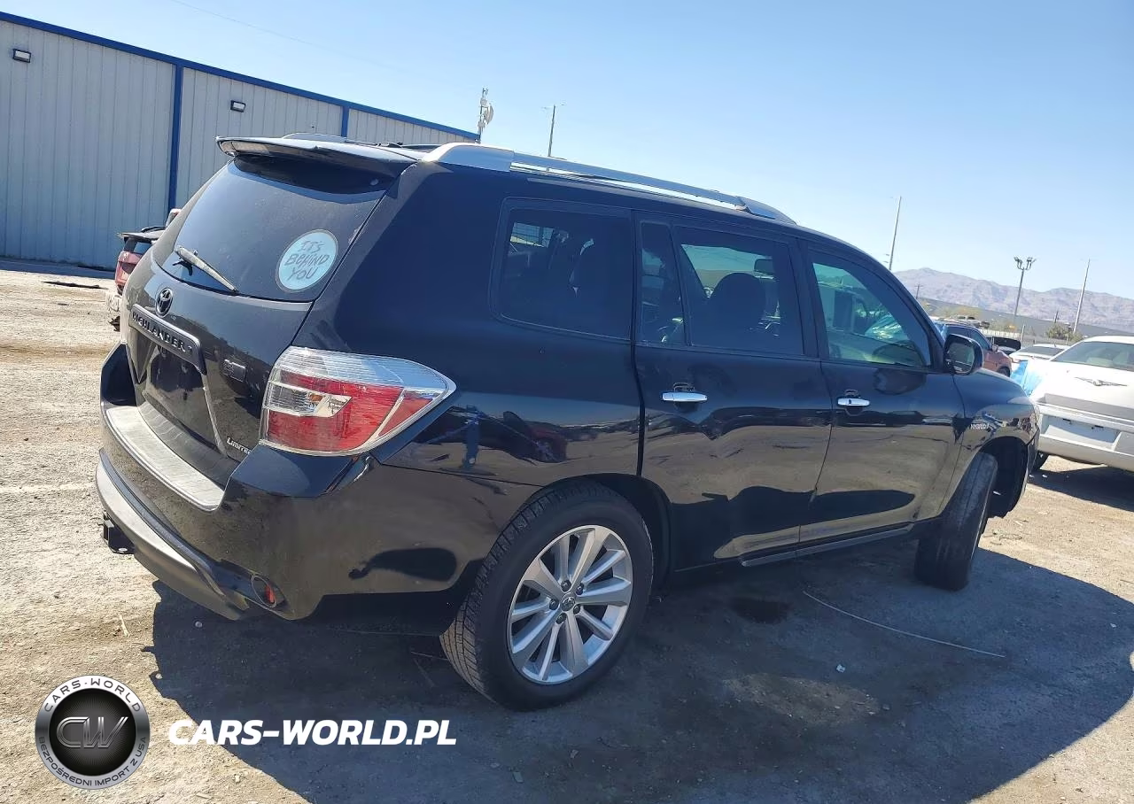 2010 Toyota Highlander Hybrid Limited VIN:JTEJW3EH5A2048081 - 3