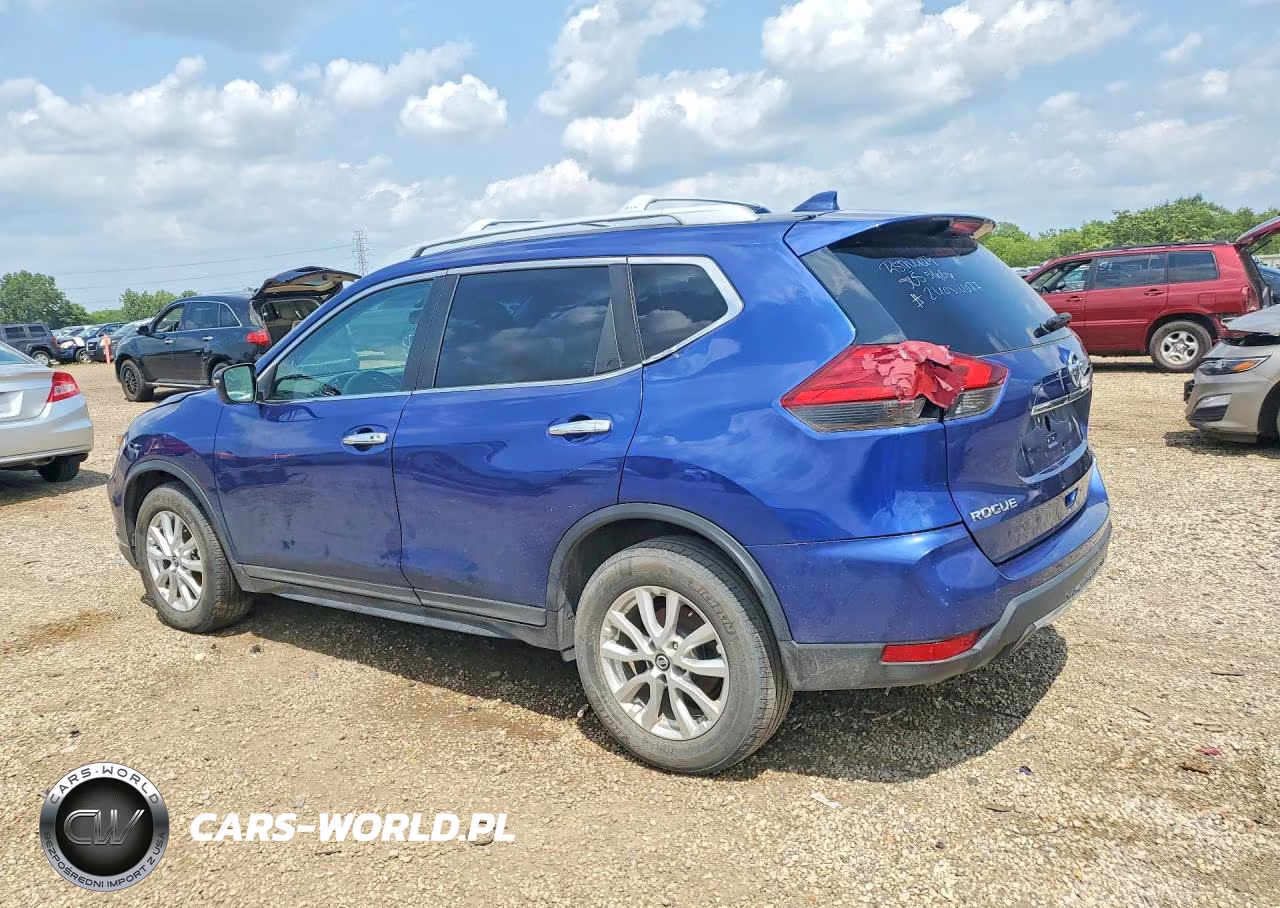2017 Nissan Rogue Sv VIN:5N1AT2MV6HC810400 - 2