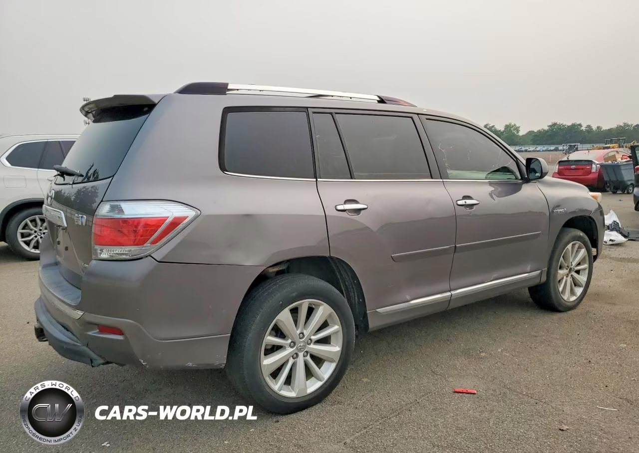 2013 Toyota Highlander Hybrid Limited VIN:JTEDC3EH1D2016951 - 3
