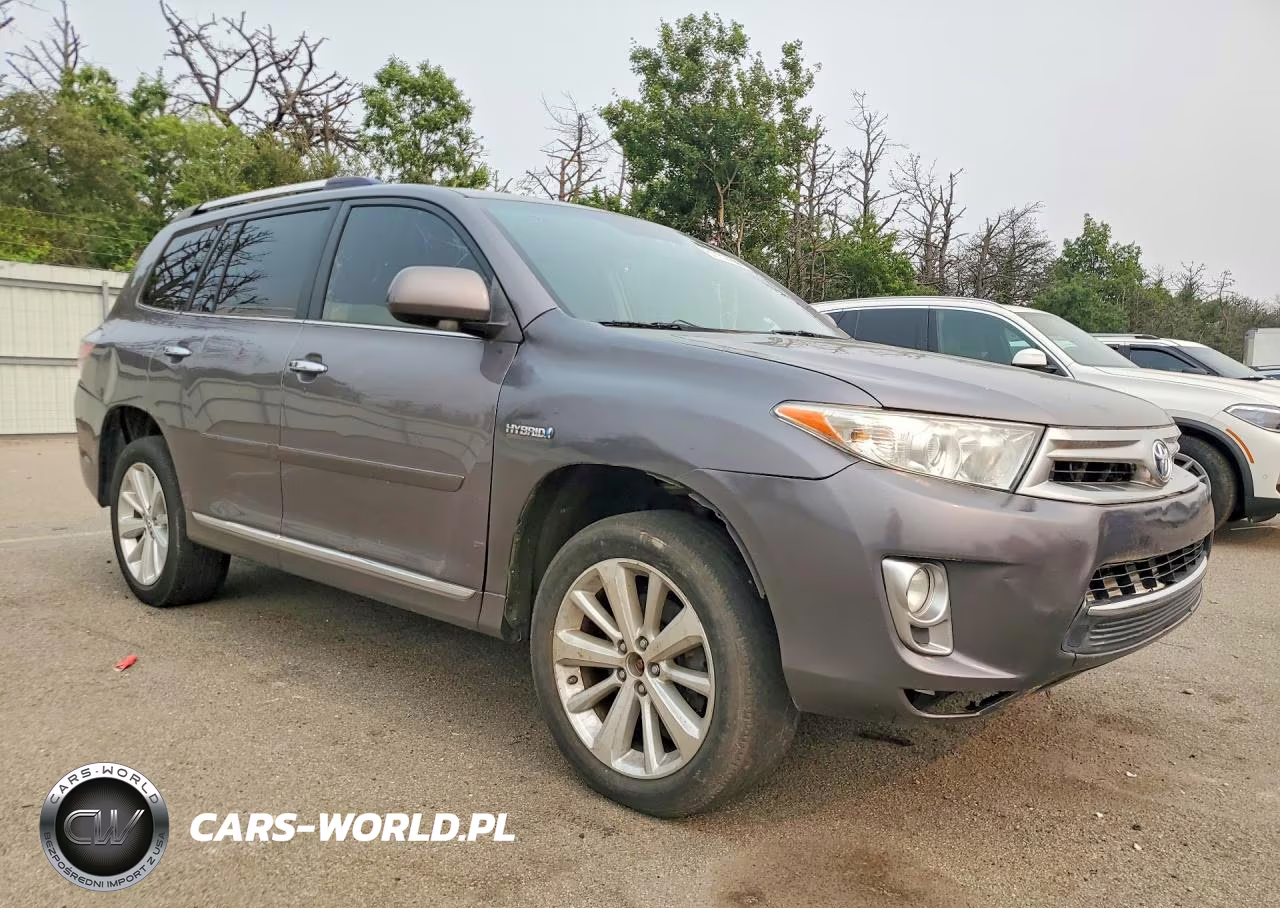 2013 Toyota Highlander Hybrid Limited VIN:JTEDC3EH1D2016951 - 4