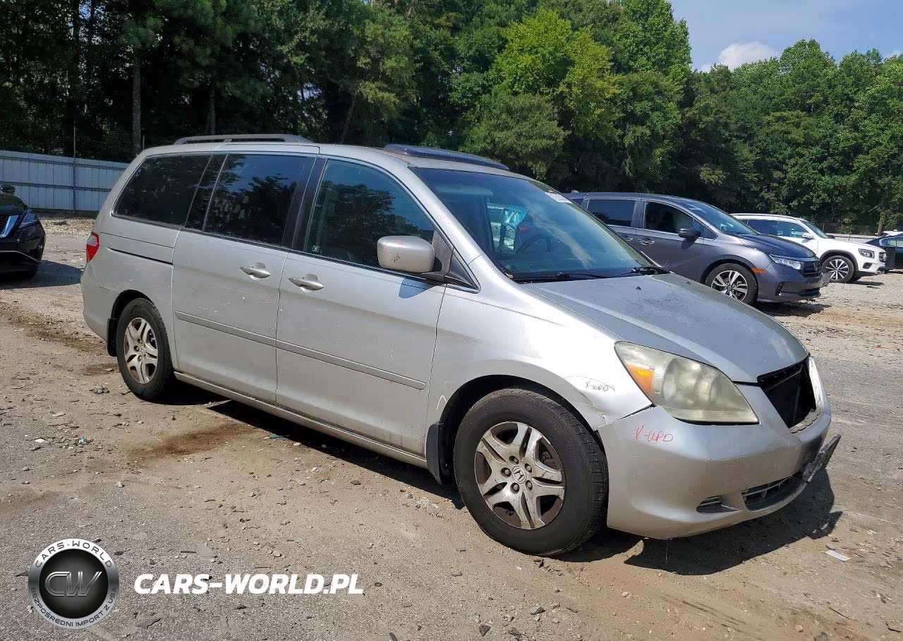 2007 Honda Odyssey Exl VIN:5FNRL38707B073902 - 4