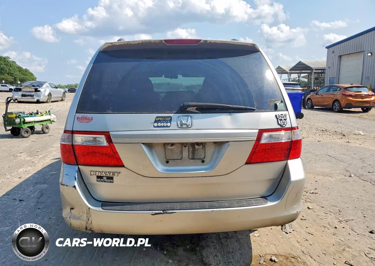 2007 Honda Odyssey Exl VIN:5FNRL38707B073902 - 6