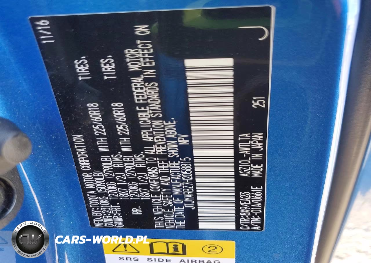 2017 Lexus Nx 200T Base VIN:JTJYARBZ7H2058815 - 13