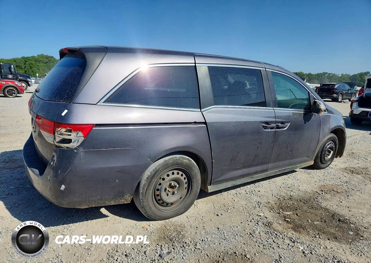 2015 Honda Odyssey Lx VIN:5FNRL5H2XFB119038 - 3