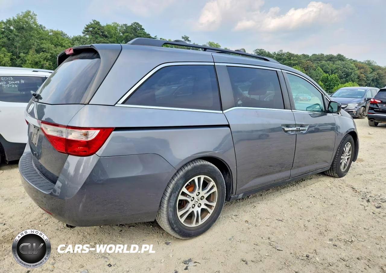 2011 Honda Odyssey Exl VIN:5FNRL5H61BB098125 - 3