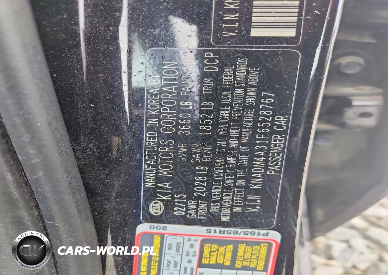 2015 Kia Rio Lx VIN:KNADM4A31F6528767 - 12