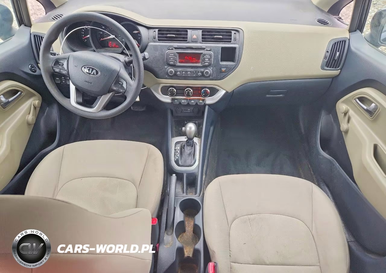 2015 Kia Rio Lx VIN:KNADM4A31F6528767 - 8