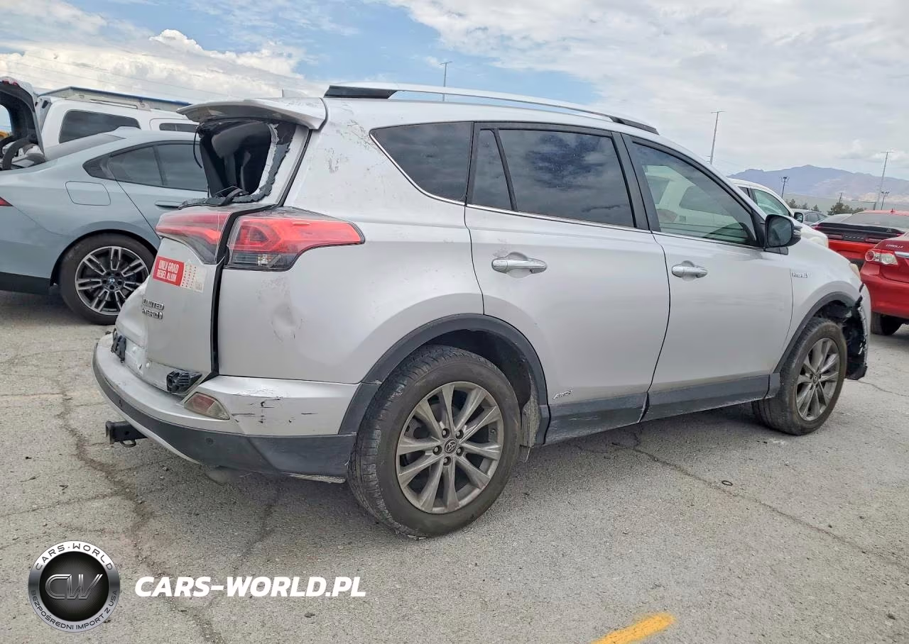 2016 Toyota Rav4 Hybrid Limited VIN:JTMDJREV6GD010848 - 3