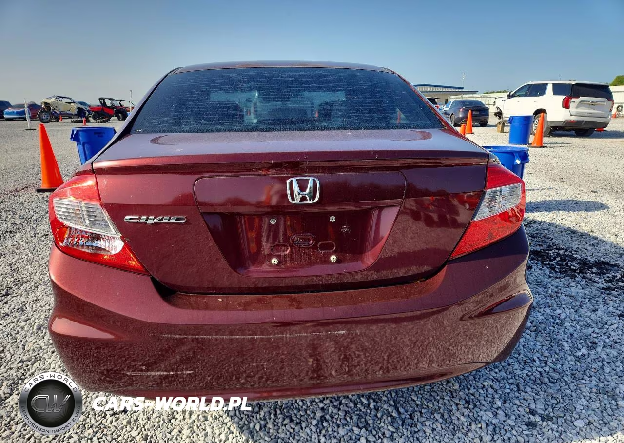 2012 Honda Civic Lx VIN:2HGFB2F57CH532740 - 6