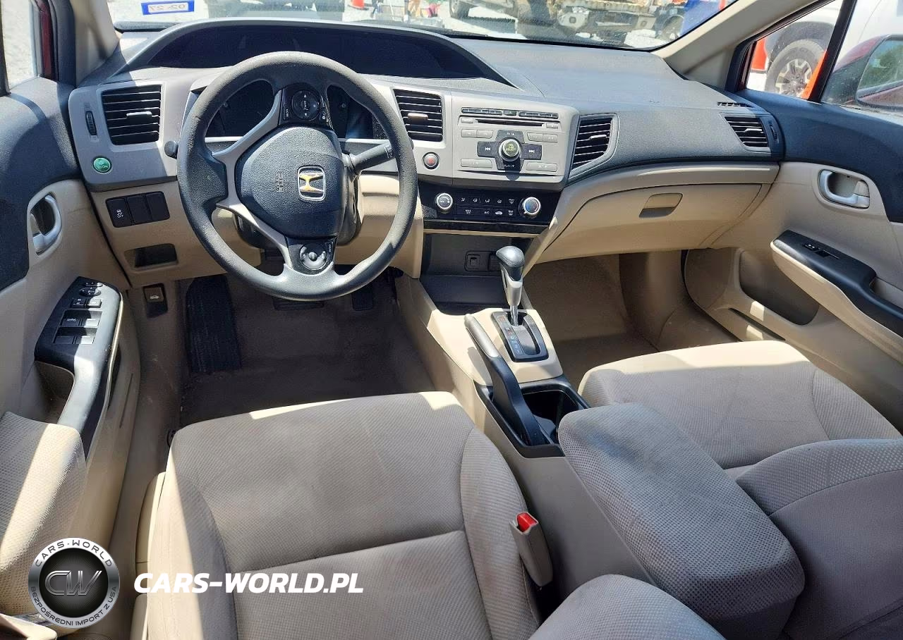 2012 Honda Civic Lx VIN:2HGFB2F57CH532740 - 8