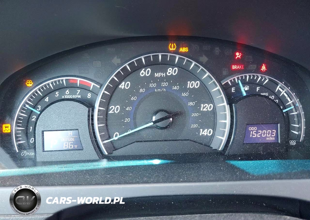 2012 Toyota Camry Xle VIN:4T4BF1FK5CR162520 - 9