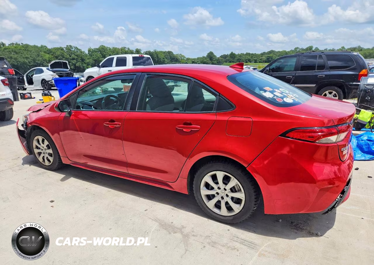 2020 Toyota Corolla Le VIN:5YFEPRAE4LP065167 - 2