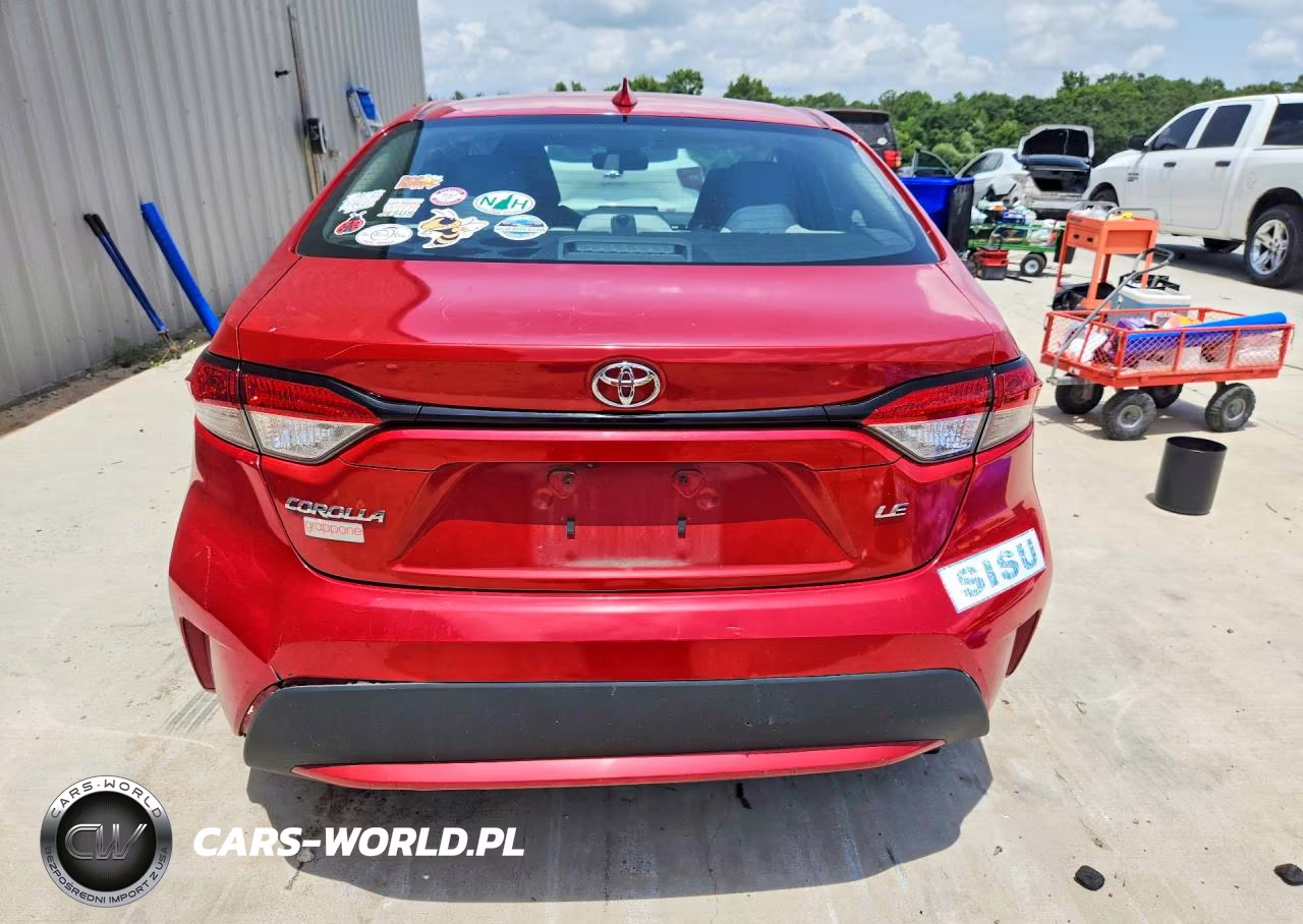 2020 Toyota Corolla Le VIN:5YFEPRAE4LP065167 - 6