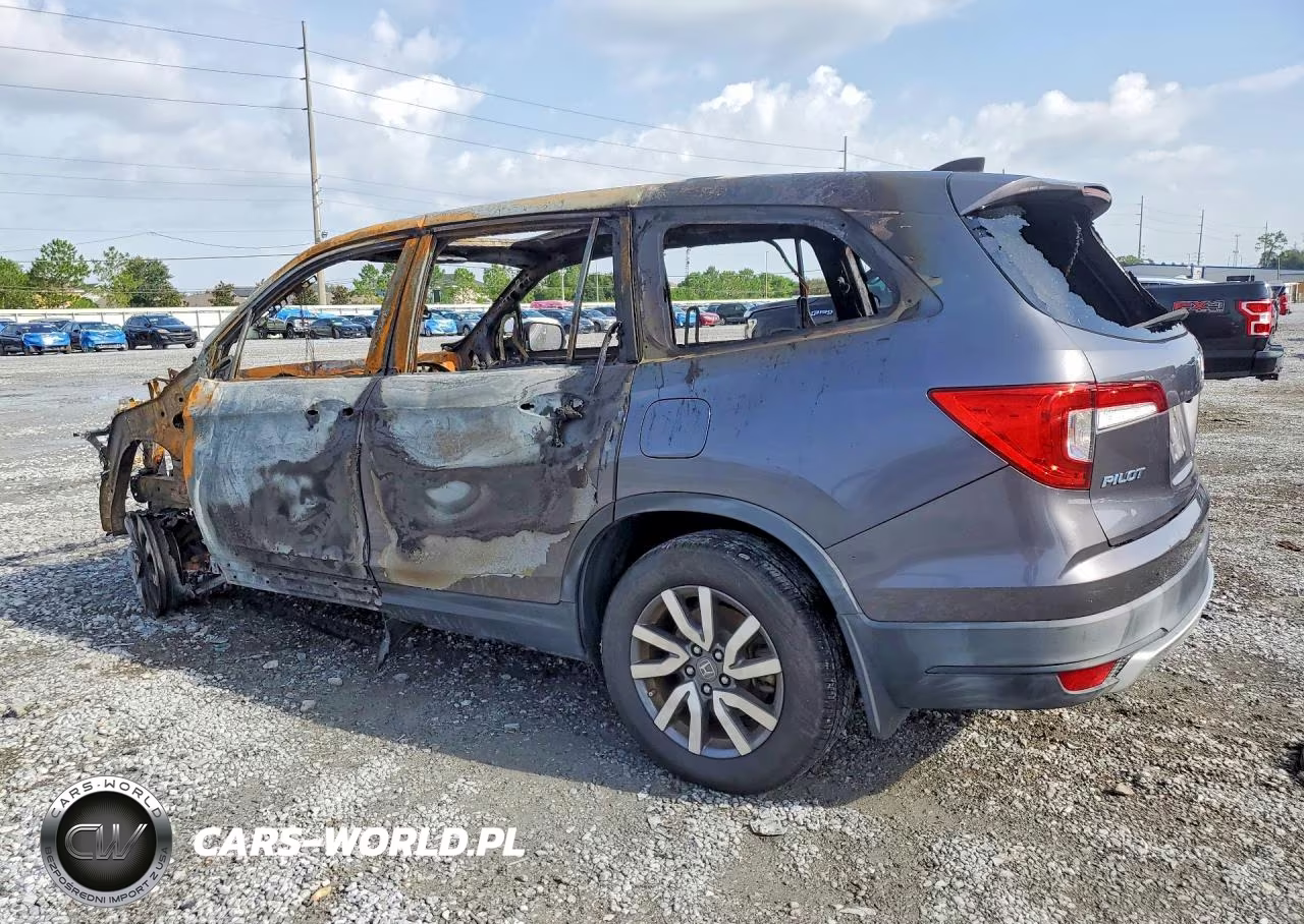 2019 Honda Pilot Exl VIN:5FNYF6H59KB062831 - 2
