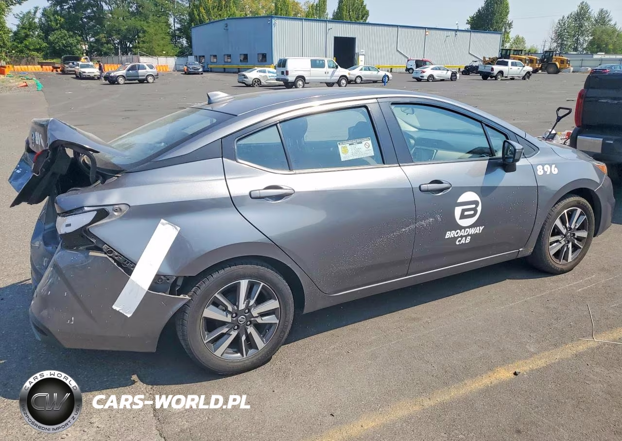 2021 Nissan Versa Sv Xtronic Cvt VIN:3N1CN8EV8ML876926 - 3