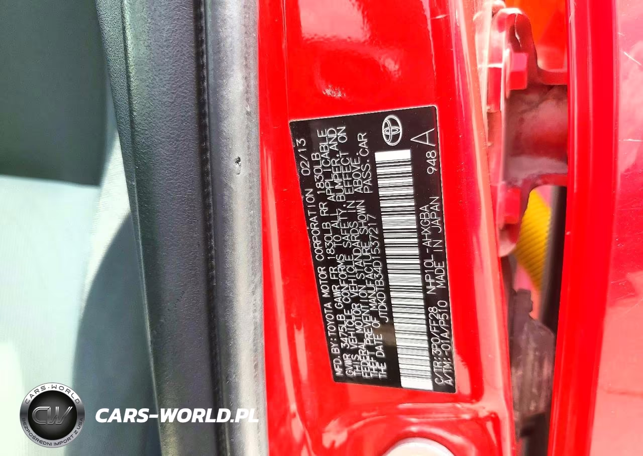 2013 Toyota Prius C Three VIN:JTDKDTB34D1537217 - 12