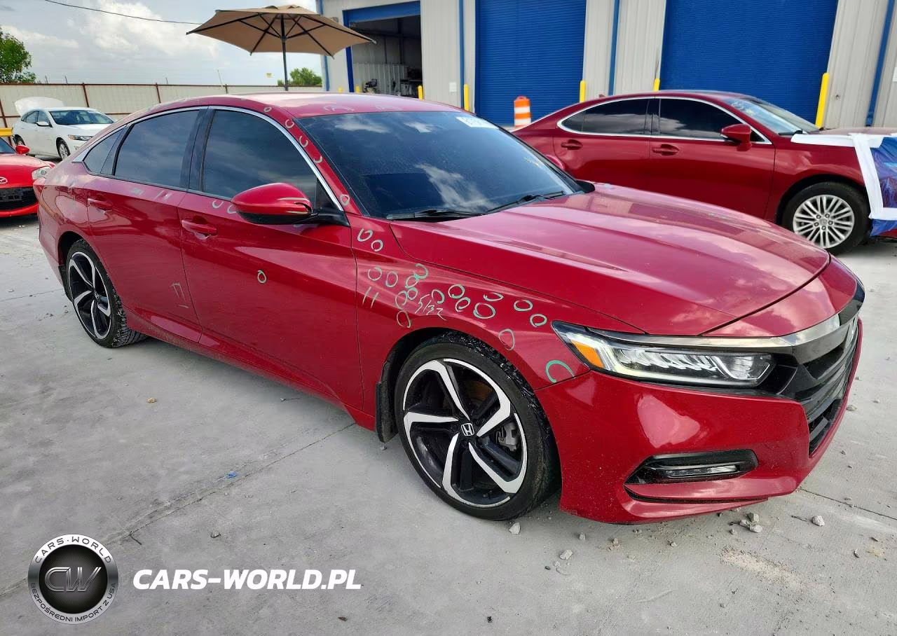2018 Honda Accord Sport VIN:1HGCV1F35JA054736 - 4