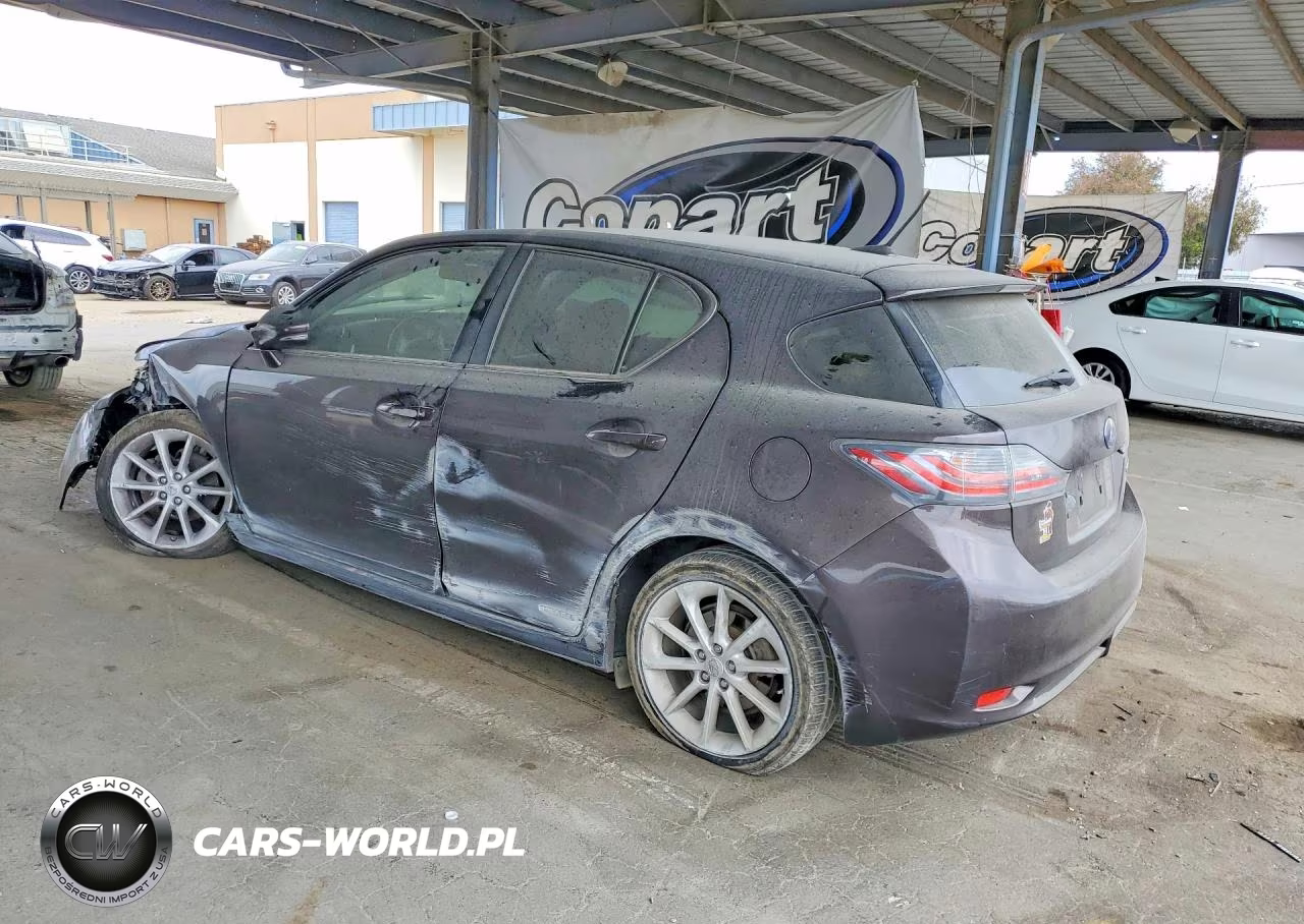 2013 Lexus Ct 200H VIN:JTHKD5BHXD2133502 - 2