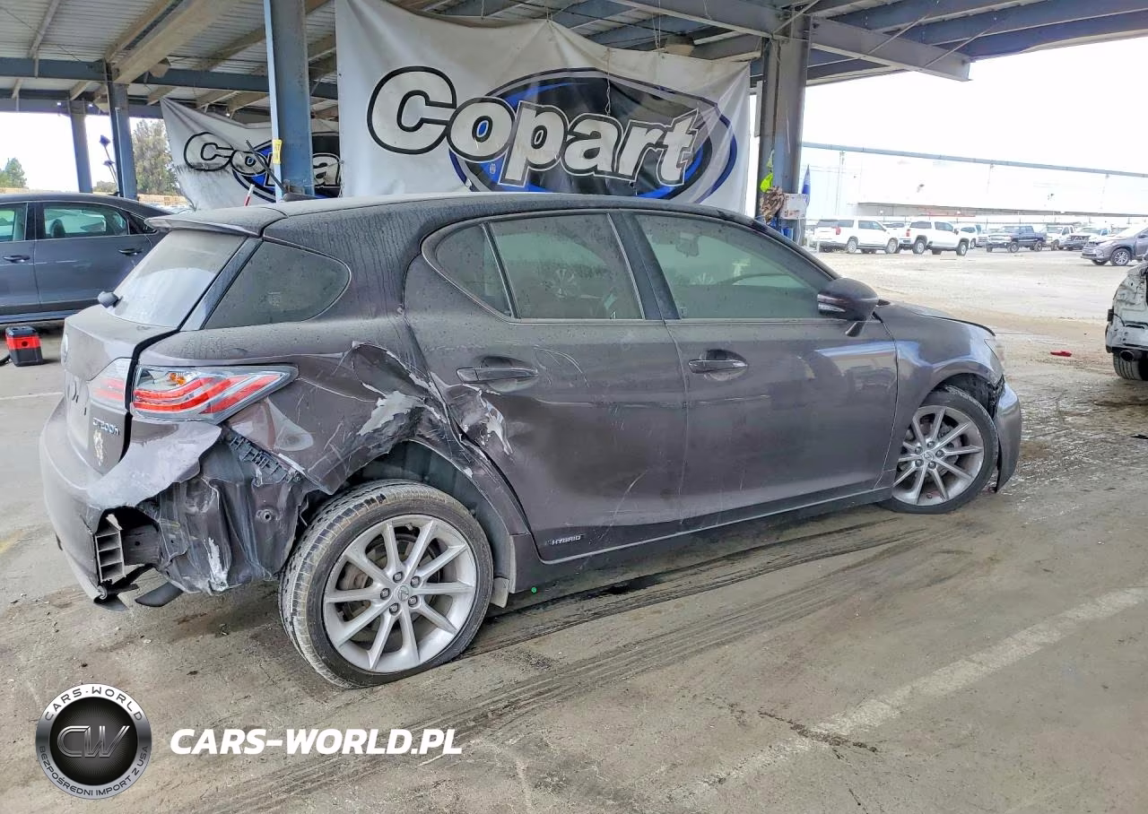 2013 Lexus Ct 200H VIN:JTHKD5BHXD2133502 - 3