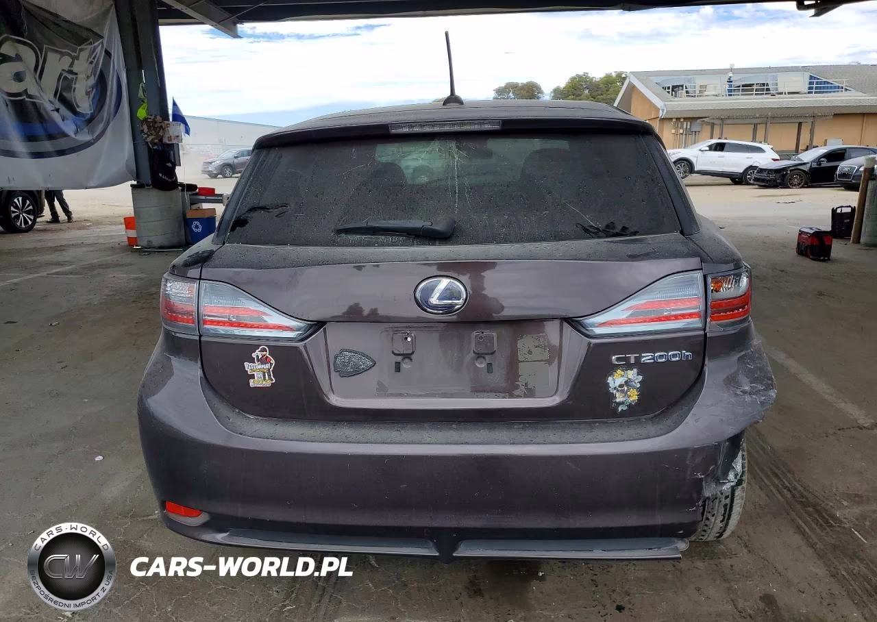 2013 Lexus Ct 200H VIN:JTHKD5BHXD2133502 - 6