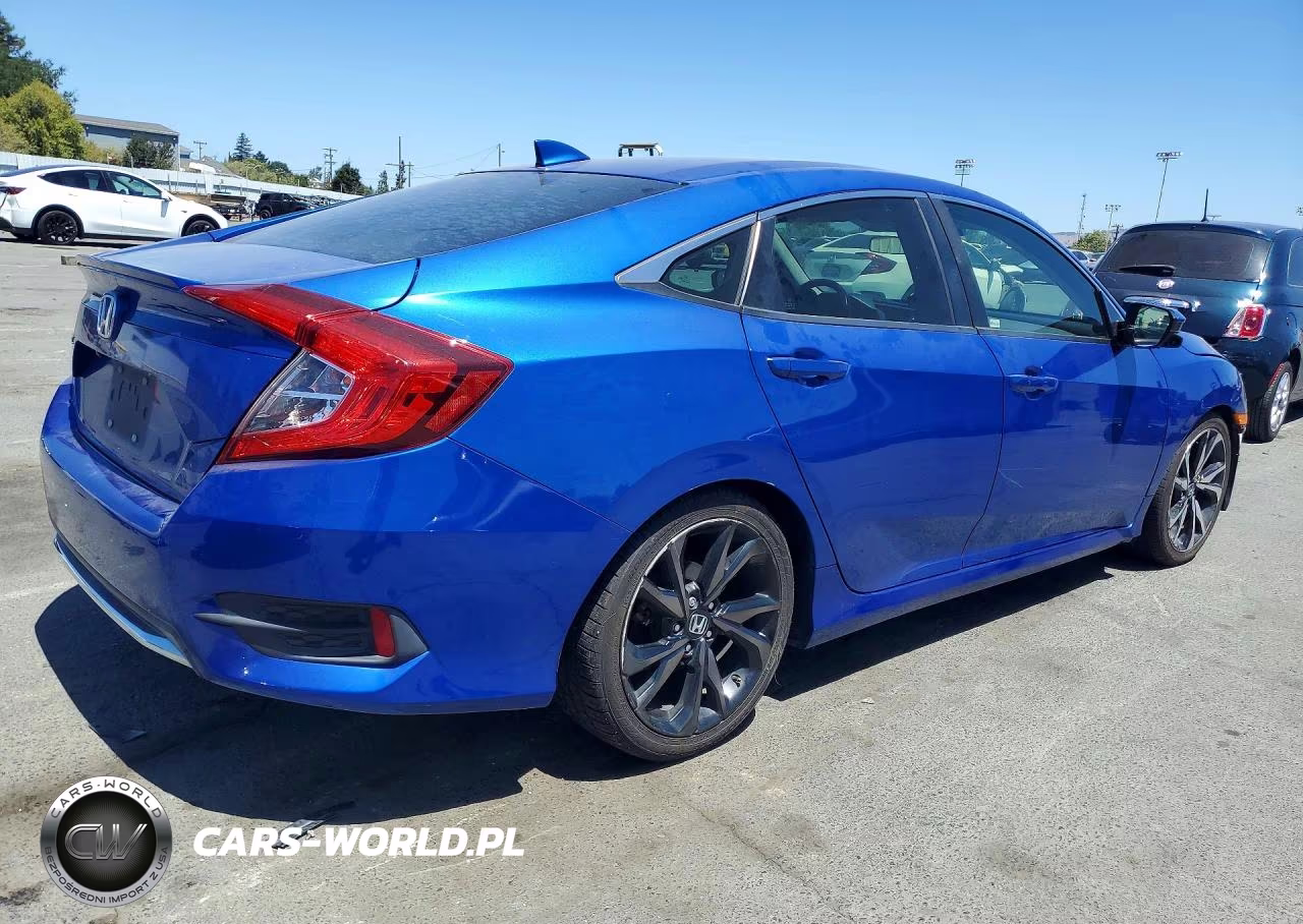 2019 Honda Civic Ex VIN:JHMFC1F31KX006195 - 3