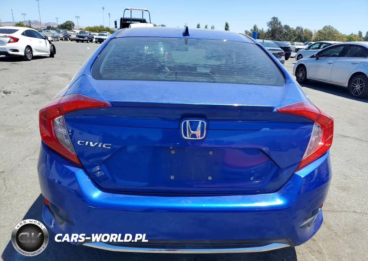 2019 Honda Civic Ex VIN:JHMFC1F31KX006195 - 6