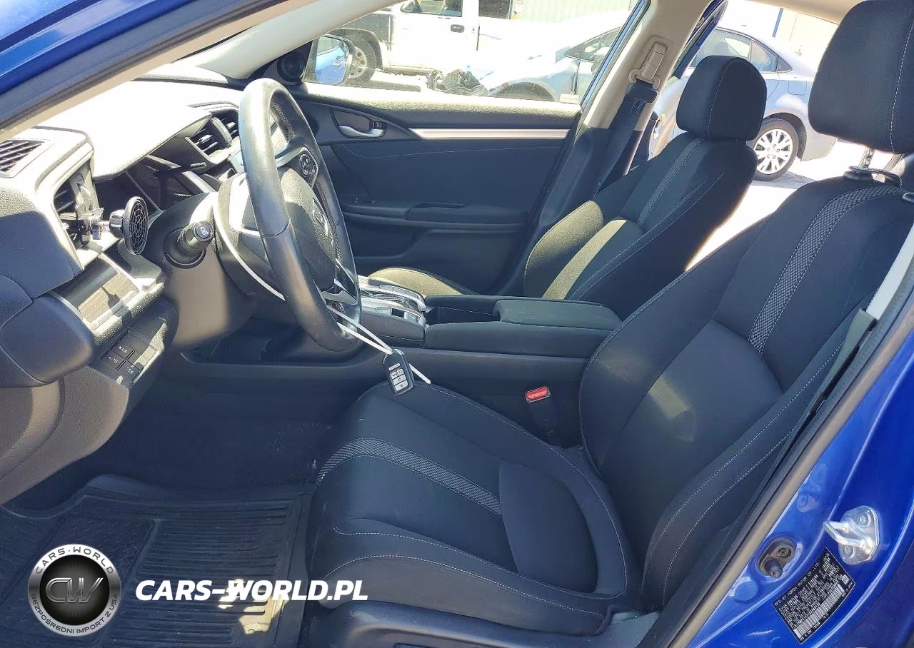 2019 Honda Civic Ex VIN:JHMFC1F31KX006195 - 7
