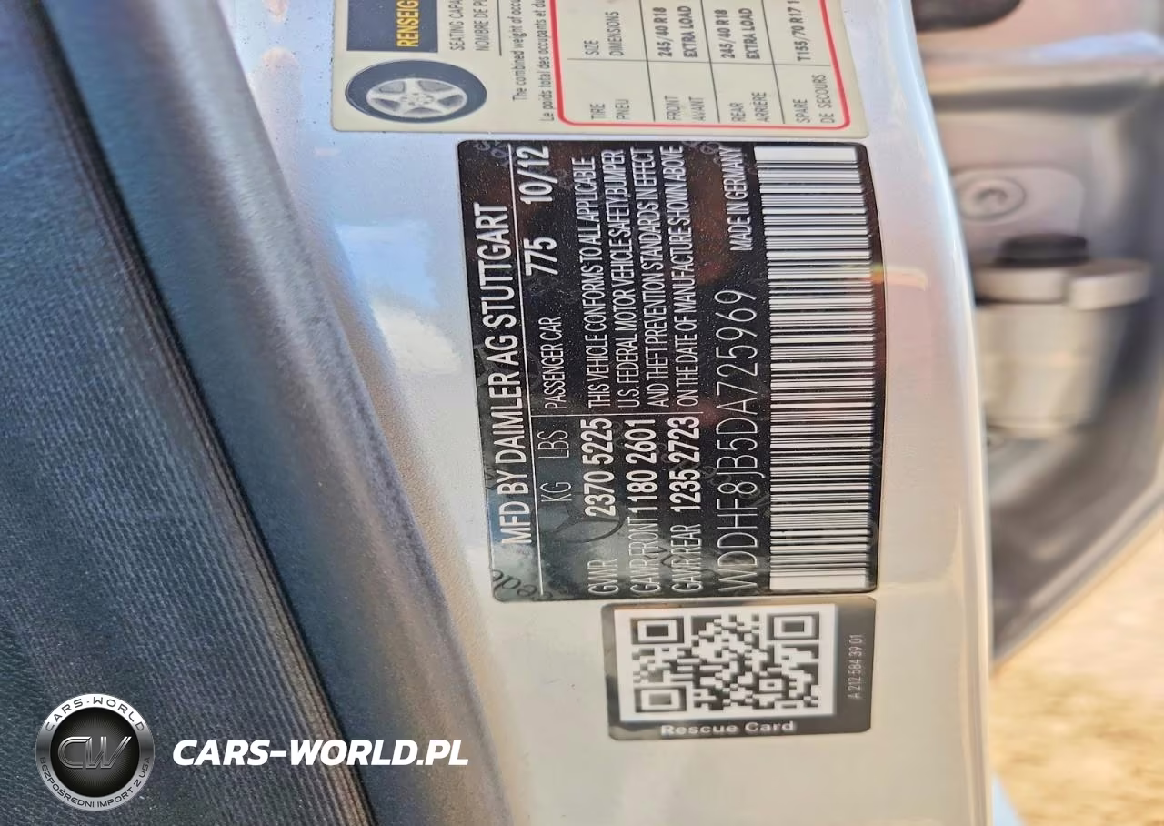 2013 Mercedes-Benz E 350 4Matic VIN:WDDHF8JB5DA725969 - 12