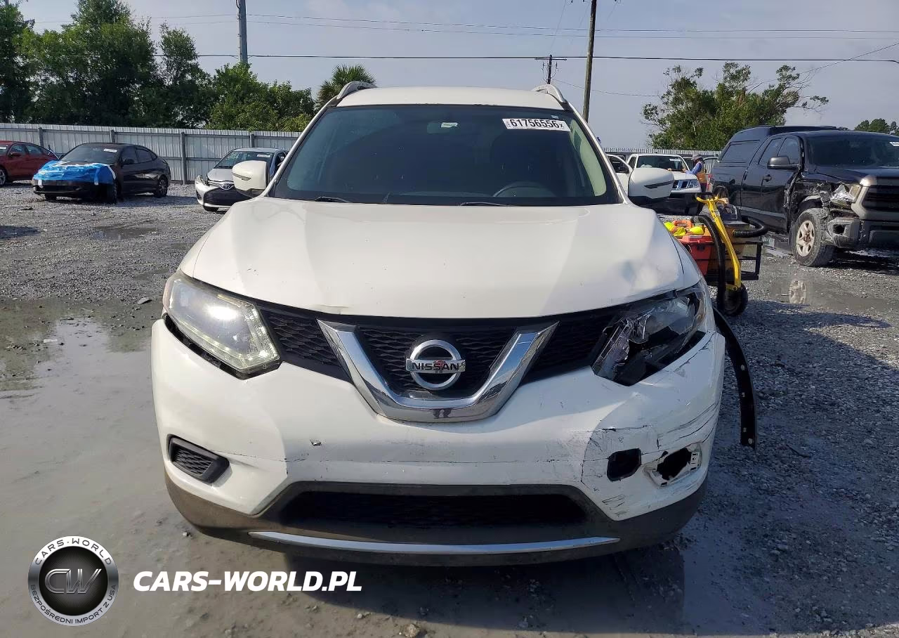 2016 Nissan Rogue S VIN:JN8AT2MT7GW009396 - 5
