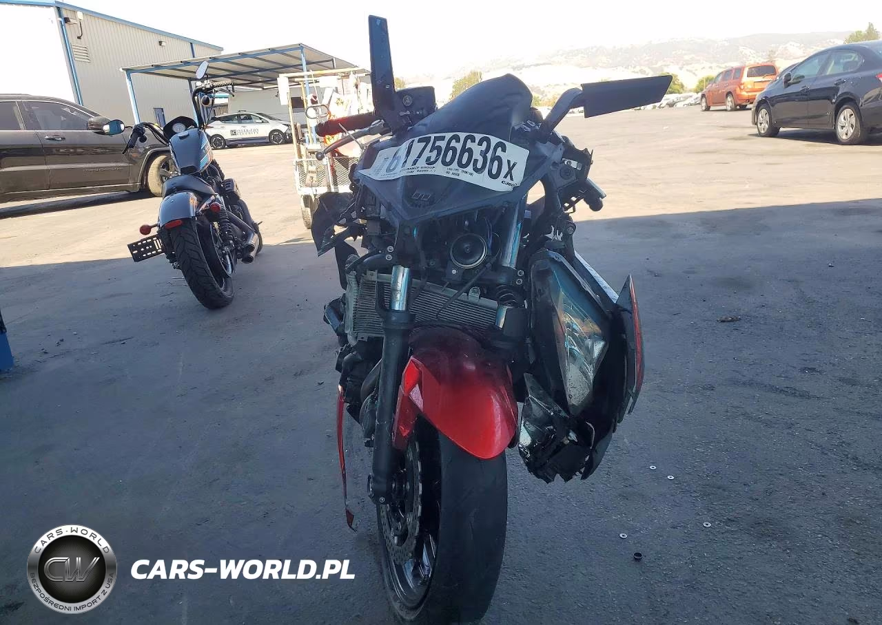 2022 Kawasaki Ex650 M VIN:ML5EXEM10NDA49438 - 2