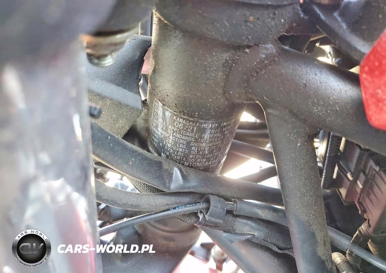2022 Kawasaki Ex650 M VIN:ML5EXEM10NDA49438 - 9
