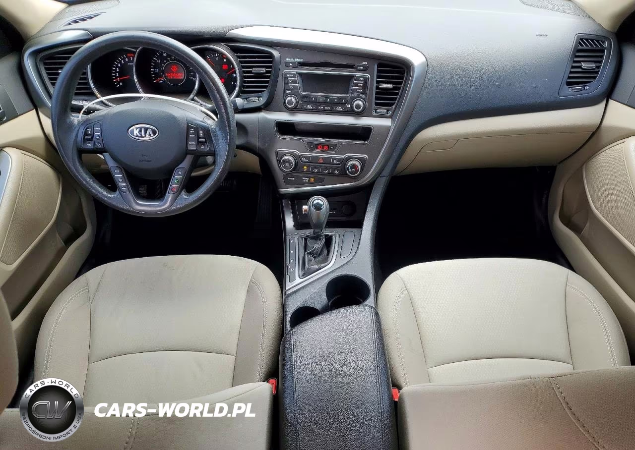 2012 Kia Optima Lx VIN:KNAGM4A70C5291593 - 8