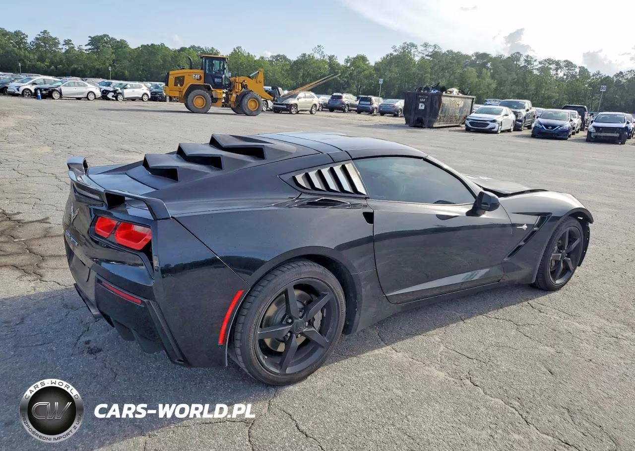 2014 Chevrolet Corvette Stingray 1Lt VIN:1G1YA2D78E5123227 - 3