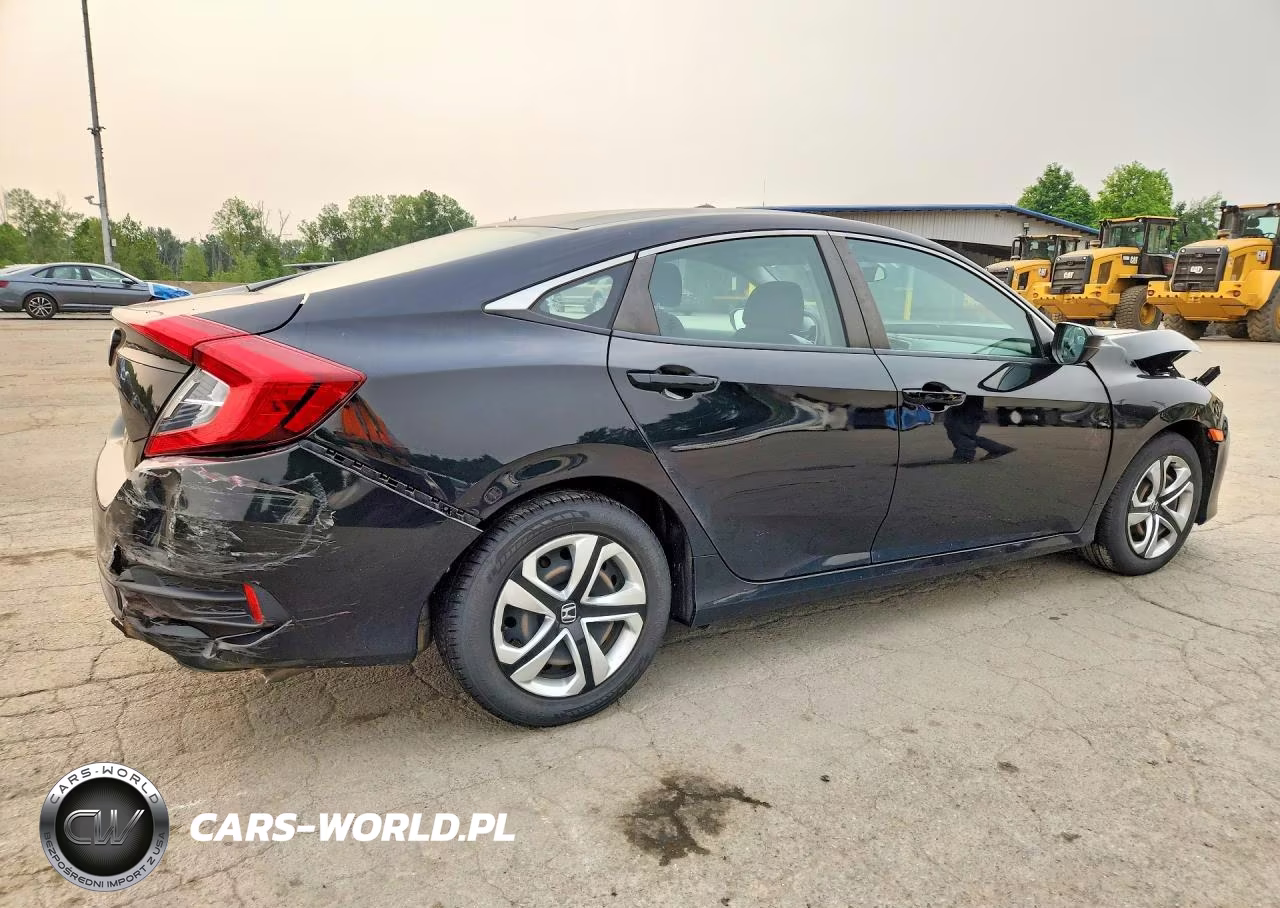 2018 Honda Civic Lx VIN:2HGFC2F52JH598736 - 3