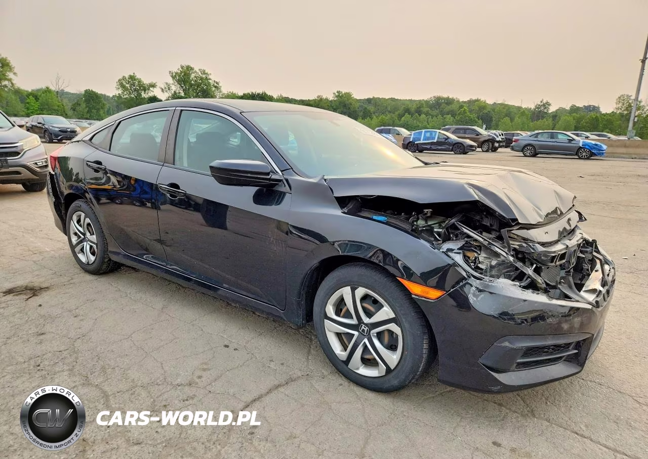 2018 Honda Civic Lx VIN:2HGFC2F52JH598736 - 4