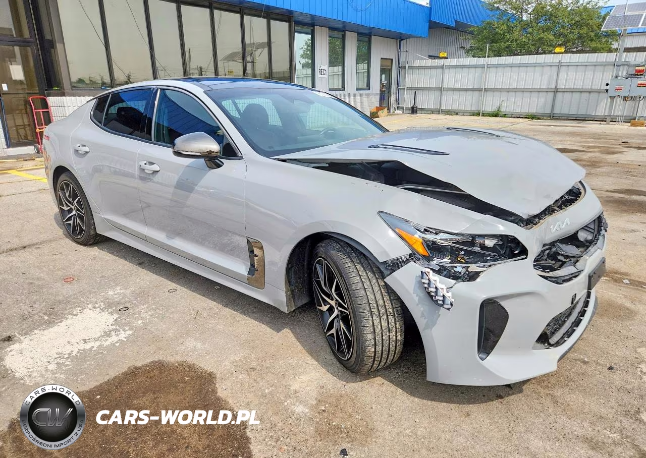 2022 Kia Stinger Gt Line VIN:KNAE35LD6N6109945 - 4