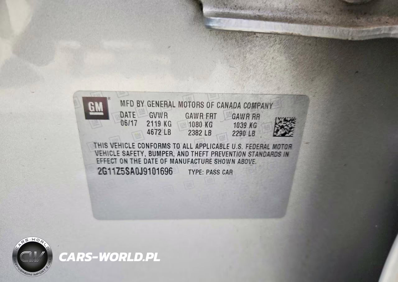 2018 Chevrolet Impala Ls VIN:2G11Z5SA0J9101696 - 12
