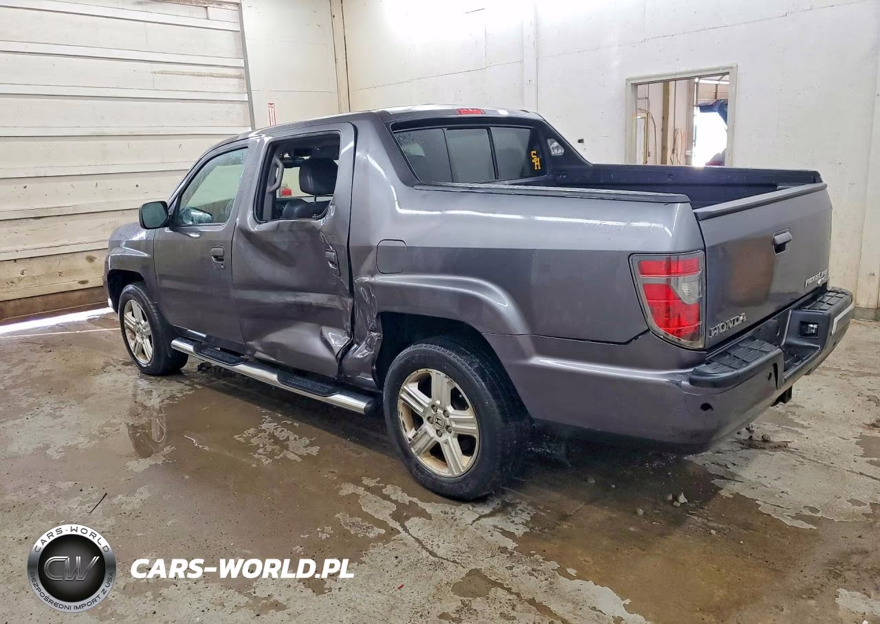 2014 Honda Ridgeline Rtl VIN:5FPYK1F59EB008085 - 2
