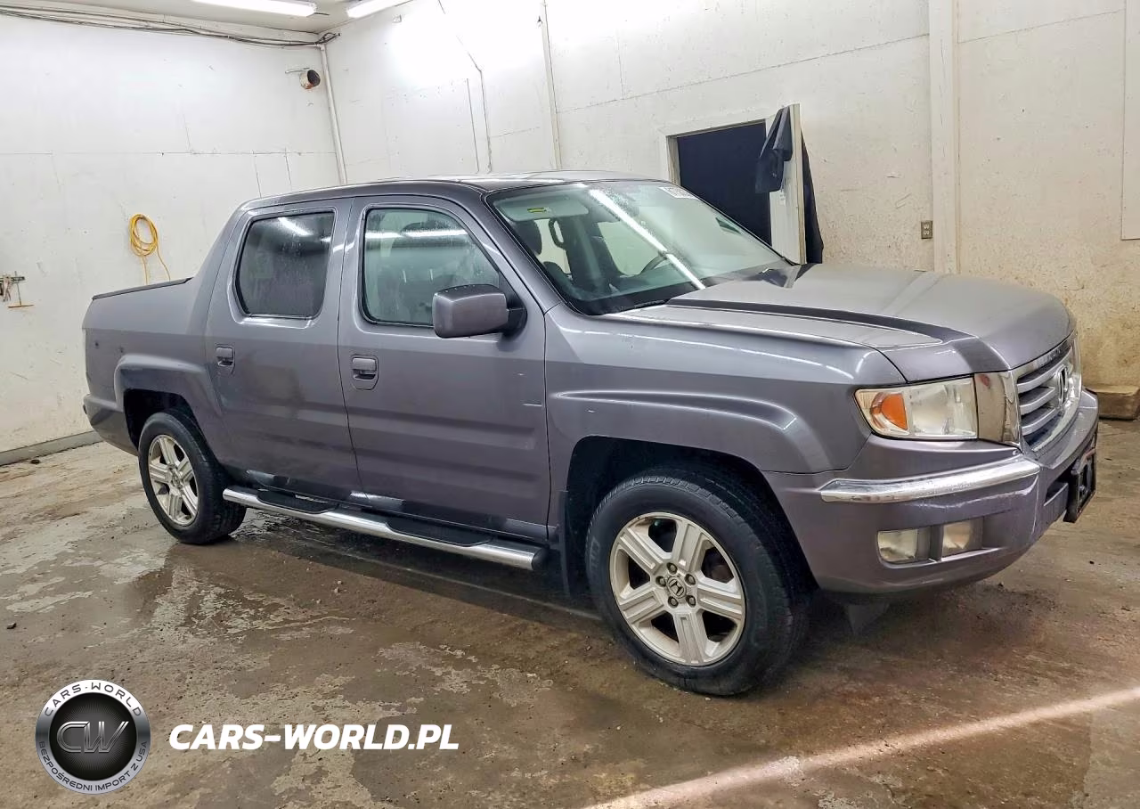 2014 Honda Ridgeline Rtl VIN:5FPYK1F59EB008085 - 4