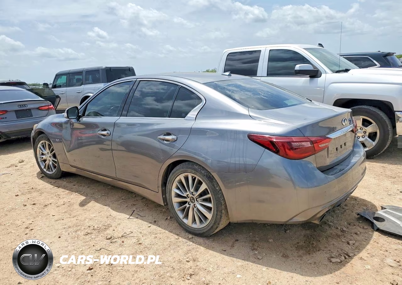 2018 Infiniti Q50 3.0T Luxe VIN:JN1EV7AP3JM357844 - 2