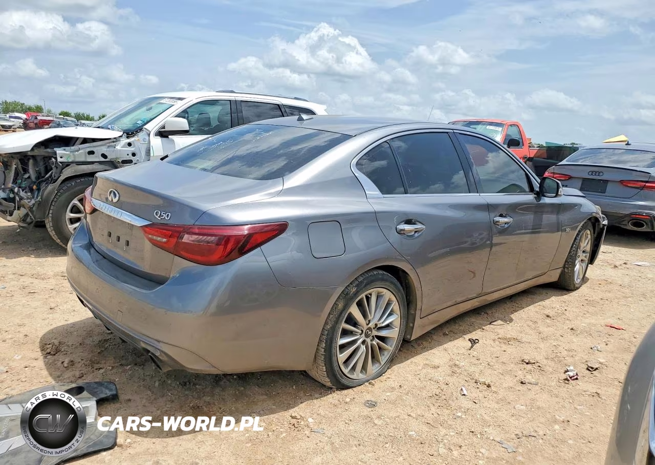 2018 Infiniti Q50 3.0T Luxe VIN:JN1EV7AP3JM357844 - 3