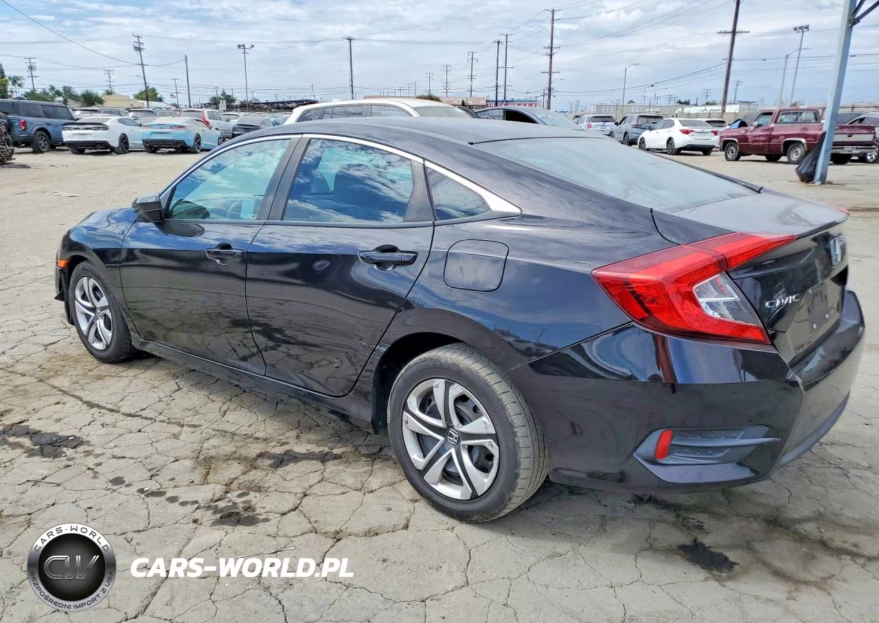 2018 Honda Civic Lx VIN:19XFC2F51JE209594 - 2