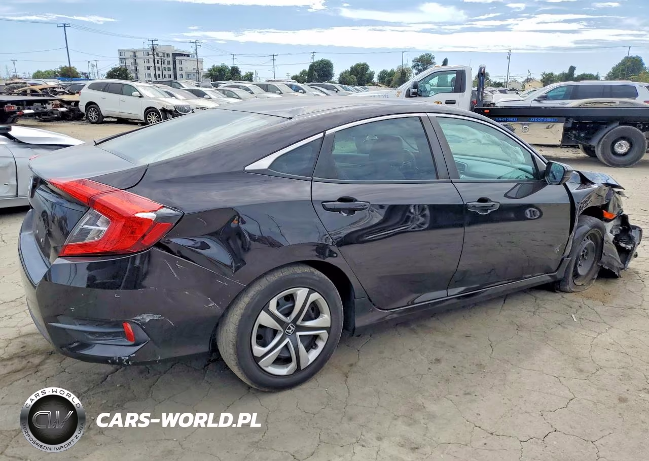 2018 Honda Civic Lx VIN:19XFC2F51JE209594 - 3
