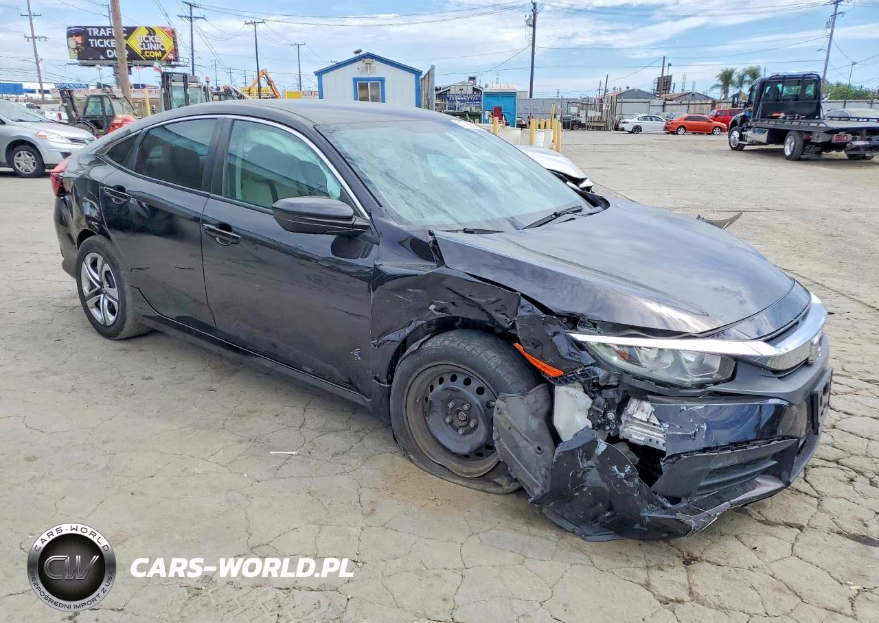 2018 Honda Civic Lx VIN:19XFC2F51JE209594 - 4