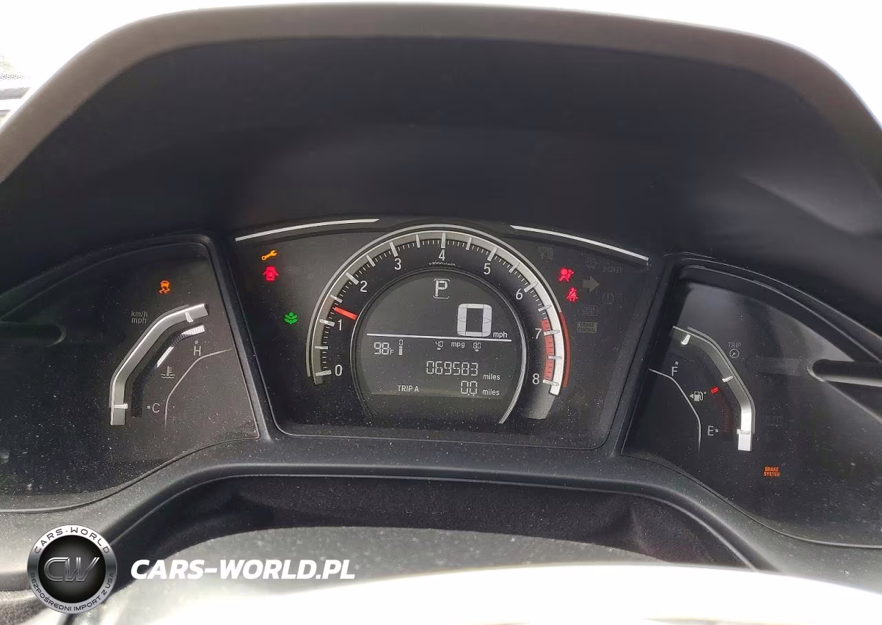 2018 Honda Civic Lx VIN:19XFC2F51JE209594 - 9