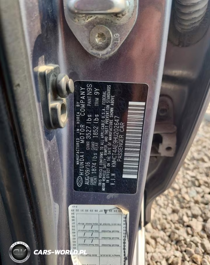 2017 Hyundai Accent Se VIN:KMHCT4AE9HU202647 - 12