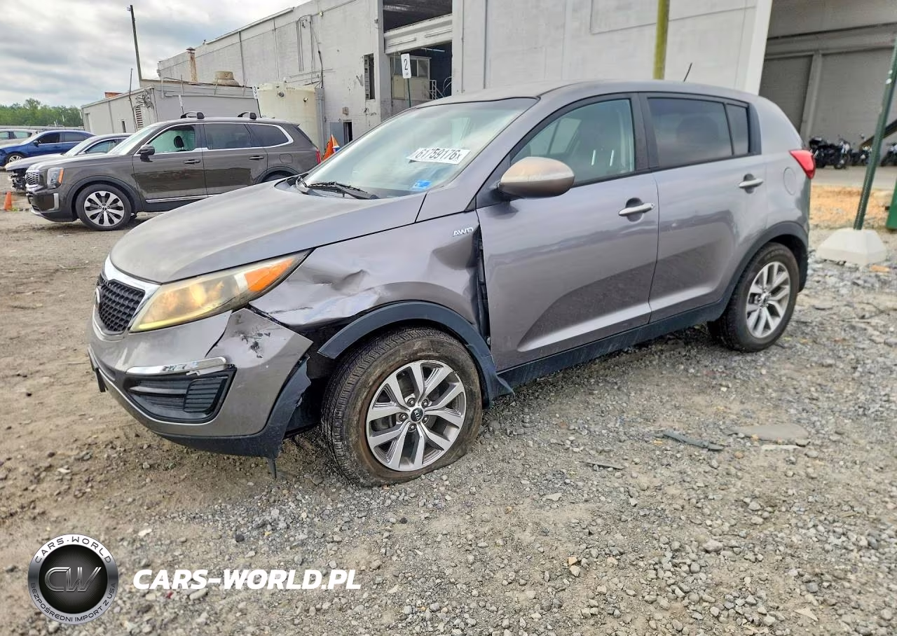 2015 Kia Sportage Lx VIN:KNDPBCAC1F7792811 - 1